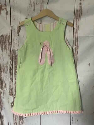 THE BAILEY BOYS SIZE 6 GIRLS REVERSIBLE DRESS Ballet Shoes & Hearts-EUC - Image 1 of 4
