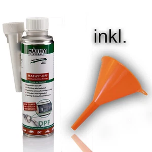 Mathy® DPF Reiniger + Trichter Rußpartikelfilter Additiv Reinigung Schutz Pflege - Bild 1 von 7
