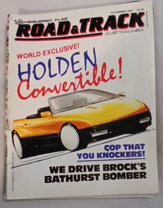 Road & Track November 1987 magazine - Picture 1 of 2