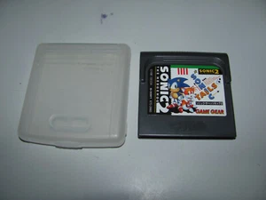 Sonic The Hedgehog 2 Original Sega Game Gear Cart Tested & Working With Cover - Picture 1 of 3