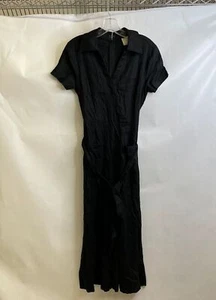 MAEVE By Anthropologie Linen Tie-Waist Midi Dress Women's Size 4P - Picture 1 of 5