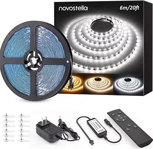 20ft Tunable White LED Strip Light Tape 24V Under Cabinet Super Bright for Shelf - Picture 1 of 8