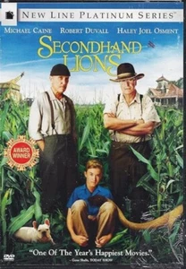SECONDHAND LIONS DVD Full Screen & Widescreen Michael Caine Robert Duvall Good! - Picture 1 of 1