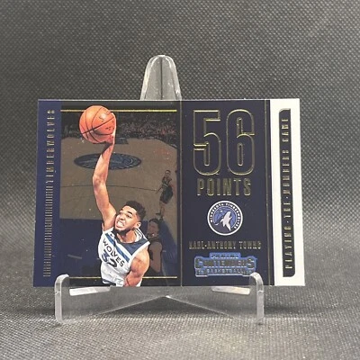 2018-19 Panini Contenders Playing the Numbers Game #22 Karl-Anthony Towns Wolves - Image 1 of 2