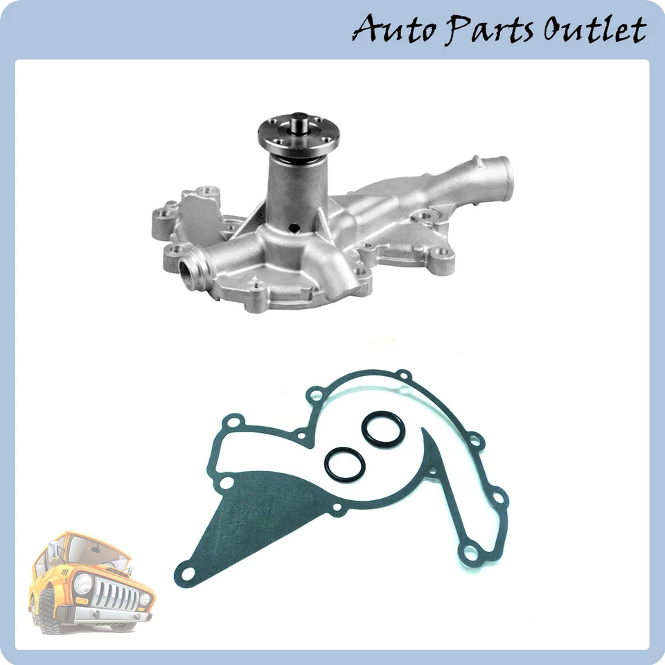 New Water Pump W/ Gasket for 82-85 Cadillac DeVille Seville Eldorado Fleetwood - Image 1 of 1