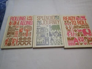3 Vintage Readers 1960s Scott Foresman  Rolling Along Read to Roll Splendid Jrny - Picture 1 of 12