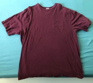 AMERICAN EAGLE OUTFITTERS T-SHIRT MANICA CORTA UOMO VINTAGE SLIM FIT MARRONE (XL) - Foto 1 di 3