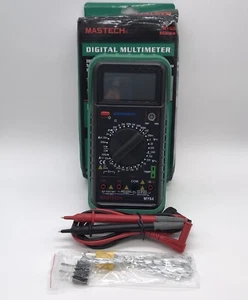 MULTÍMETRO DIGITAL MASTECH SERIE MY60 2000 Cuenta LCD, Pruebas Voltaje DC/AC - Imagen 1 de 5