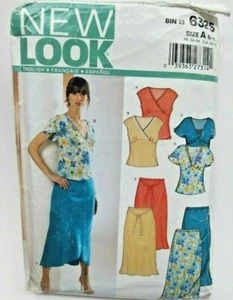 Simplicity Sewing Pattern 6325 Misses Top and Skirt Size A 6 - 16 - Picture 1 of 3