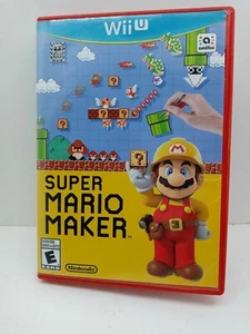 Super Mario Maker (Nintendo Wii U, 2015) Game w/ Case - Picture 1 of 3