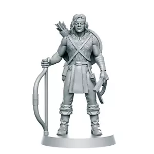 Riverwind Dragonlance Fantasy Miniatura D&D Pathfinder Gioco da Tavolo PRG RNE - Foto 1 di 1
