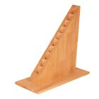 Wooden Montessori Stand 41x9x19.5cm for Long Red Rods Red Blue Long Sticks Base