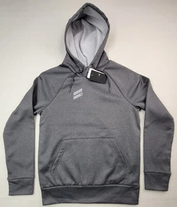 Hurley Felpa con Cappuccio Uomo S Performance Pullover Canguro Tasche Grigio - Foto 1 di 10