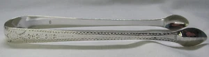 GEORGIAN SILVER SUGAR TONGS - Charles Hougham - 1792/93 - Picture 1 of 5