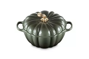Le Creuset Cast Enamel Pot Signature Cocotte Pumpkin 24 cm Time Halloween Gas IH - Picture 1 of 7