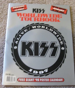 Kiss Worldwide Tourbook - 1997 Tourbuch mit Poster  - Bild 1 von 2