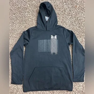 Under Armour Boys Armour Fleece Repeat Hoodie Sz XL NWT - Picture 1 of 6