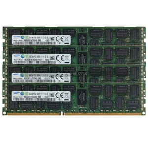 DDR3L 32 GB (4x 8 GB) PC3L-12800R 1600MHz Server Ram REG ECC For HP ML350p Gen8 - Picture 1 of 5