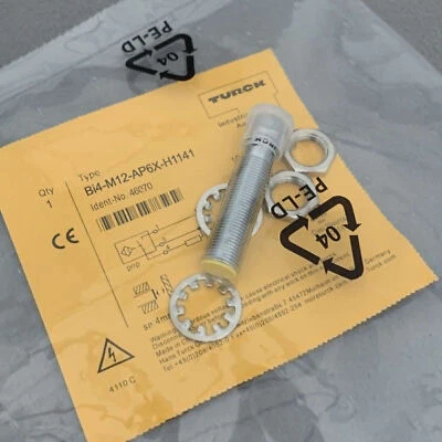 1PC FOR Turck BI4-M12-AP6X-H1141 Proximity Switch Sensor - Image 1 of 2