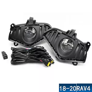 for Toyota 18 19 20 RAV4 Front Fog Lamp Assembly New RAV4 Bumper Lamp Anti-colli - Picture 1 of 9