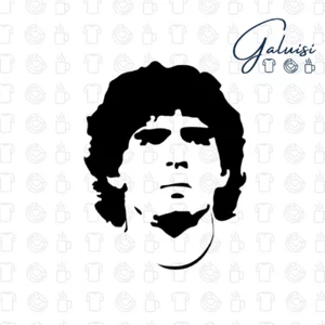 Adesivo Sticker Maradona Diego Armando Napoli calcio D10S, prespaziato  - Imagen 1 de 1