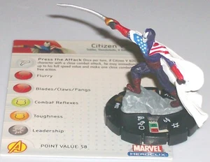 Citizen V 052 Avengers HeroClix SUPER RARE - Bild 1 von 1