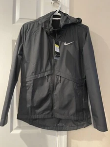 Nike Women's Essential Repel Black Refle Running Jacket, Small - Picture 1 of 7