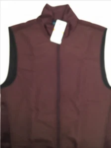 $98 PERRY ELLIS Men's, Sweater Fleece Vest , Port Burgundy , S - Picture 1 of 2