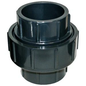Sch 80 PVC 1-1/4 pulgada Union Socket Connect - Imagen 1 de 3