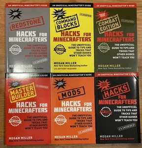 6 Lot "HACKS FOR MINECRAFTERS" Strategiebücher ~ inoffizielles Minecrafter's Guide - Bild 1 von 9