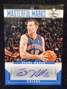 Autógrafo Steve Novak Limited Masterful Marks 2012-13/99... New York Knicks - Imagen 1 de 2