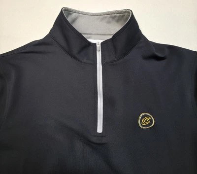 Peter Millar Cleveland Cavaliers Pullover Mens M Black 1/4 Zip ALL Star Game CLE - Image 1 of 4