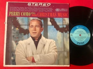 Perry Como Sings Merry Christmas Music LP RCA Camden Stereo Holiday VG - Picture 1 of 4