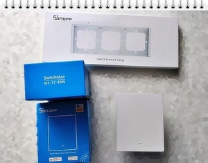 3 Stück SONOFF M5-1C-80W SwitchMan 1-Kanal Smart Wandschalter-M5 Matter - Bild 1 von 14