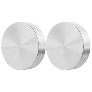 2 Pcs Baking Turntable Swivel Base for Cake Decoration Metal Decorating - Picture 1 of 12