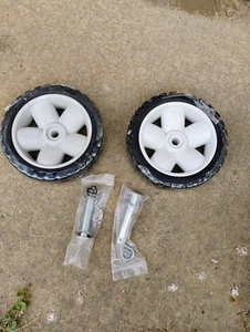 2x Homelite 099077001502 Wheels - Picture 1 of 4