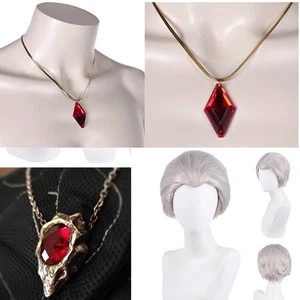 Devil May Cry Dante Cosplay Necklace Chain Pendant Wigs Hair Jewelry Accessories - Picture 1 of 49