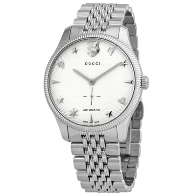 Gucci Men's G-Timeless White Dial Watch - YA126354 $2000 - Image 1 of 4