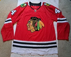 Camiseta deportiva local Seth Jones - Chicago Blackhawks - 2021-22 Adidas PrimeGreen 56 - Imagen 1 de 13