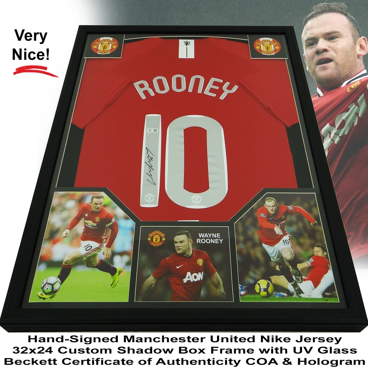 wayne rooney autograph products for sale | eBay