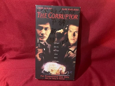 The Corruptor VHS 1999 Rare Promo Action Mark Wahlberg Chow Yun Fat - Image 1 of 4
