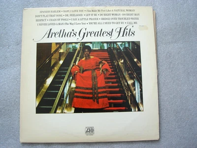 K7-ARETHA FRANKLIN-ARETHA’S GREATEST HITS-CANADA LP–NM-1971-Say A Little Prayer - Image 1 of 2