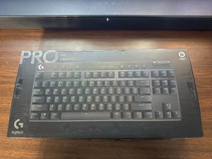 Logitech G Pro X TKL Lightspeed Wireless Gaming Keyboard | Black | - Picture 1 of 4
