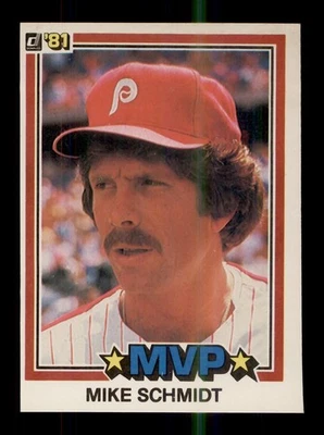 1981 DONRUSS #590 MIKE SCHMIDT PHILADELPHIA PHILLIES - Image 1 of 2
