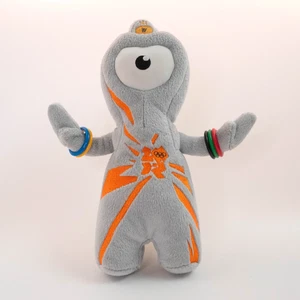 Juguete de peluche oficial de los Juegos Olímpicos de Londres 2012 Wenlock Mascota 9" - Imagen 1 de 6