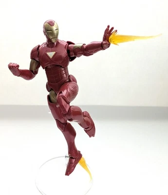 2023 Marvel Legends Extremis Iron Man 6" Figure Complete Puff Adder BAF Avengers - Image 1 of 3