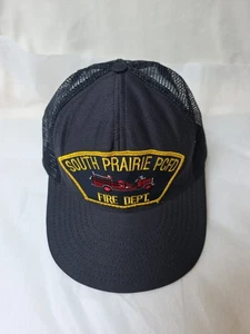 South Prairie PCFD FEUERWEHR Mesh Back Snapback Baseball Cap Blau  - Bild 1 von 7