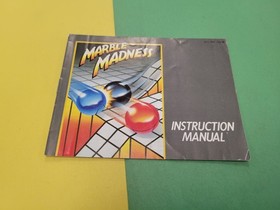 Marble Madness Nintendo NES Instruction Manual Booklet ONLY