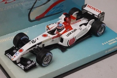 1:43 MINICHAMPS 518044310 BAR Honda 006 #10 Taku Sato model car - Image 1 of 4