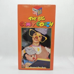 Life Time Kids The Big Comfy Couch All Aboard for Bed VHS Video Cassette Tape - Picture 1 of 3